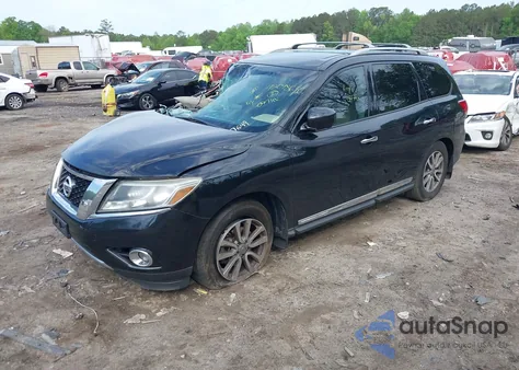 2016 Nissan Pathfinder Sl from USA, damaged, VIN 5N1AR2MN5GC657649